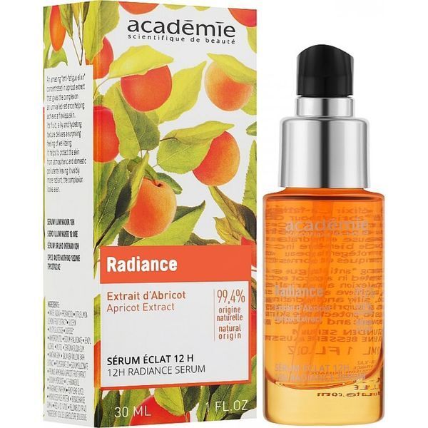 Абрикосова сироватка-сяйво 12 годин - Academie 12h Radiance Serum 104240 фото