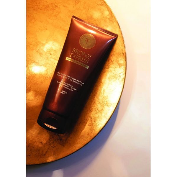 Зволожуючий лосьйон для тіла - Academie Bronze Express Beautifying Moisturizing Lotion Tan Enhance 100522 фото