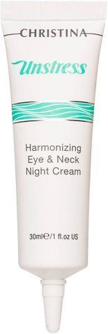 Ночной крем для кожи вокруг глаз и шеи Christina Unstress Harmonizing Eye Neck Night Cream, 3 4934 фото