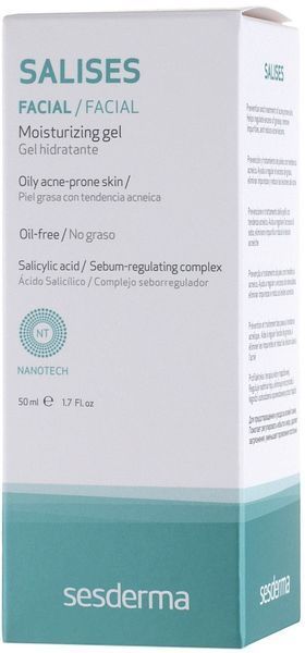 Зволожуючий гель Sesderma Salises Moisturizing gel, 50 ml SS12299 фото