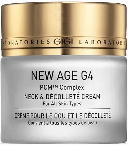 Укрепляющий крем для шеи и декольте Gigi New Age G4 Neck Decollte Cream, 50 ml 137872 фото