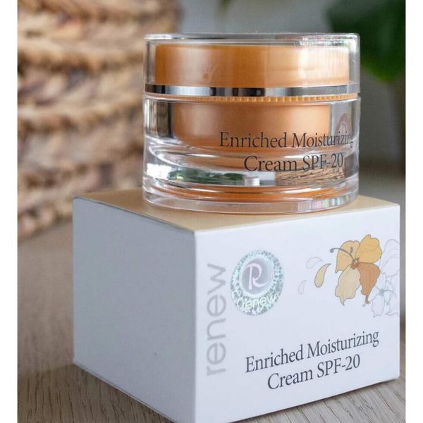 Збагачений зволожуючий крем для обличчя SPF-20 - Renew Enriched Moisturizing Cream SPF-20 105285 фото