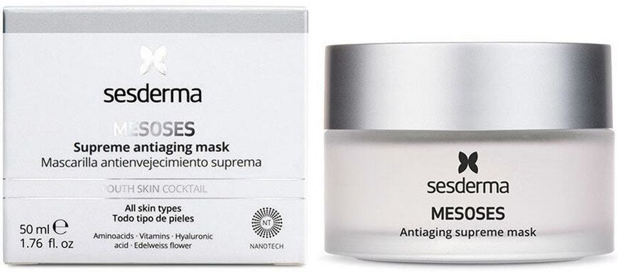 Интенсивная антивозрастная маска Sesderma Mesoses Antiaging Supreme Mask, 50 ml SS136225 фото