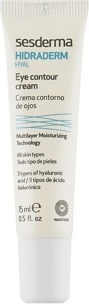 Крем-контур вокруг глаз Sesderma Hidraderm Hyal Eye Contour Cream, 15 ml SS136088 фото