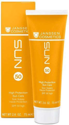 Сонцезахисний крем SPF50 Janssen Cosmeceutical High Protection Sun Care, 75 ml 133245 фото