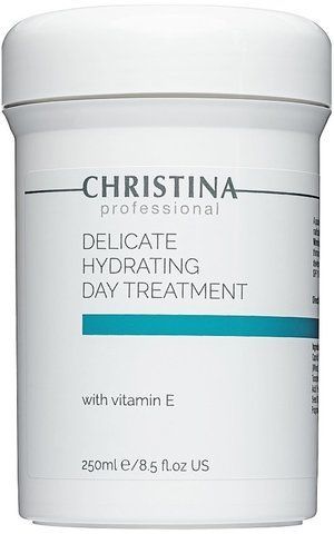 Делікатний крем зволожуючий денний лікувальний з вітаміном E Christina Delicate Hydrating Day Treatm 99467 фото