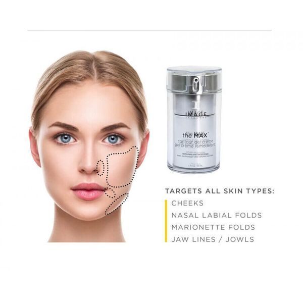 Контурний крем-гель для обличчя - Image Skincare The Max Contour Gel Creme 101060 фото