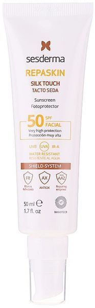 Сонцезахисний крем SPF50+ Sesderma Repaskin Silk Touch Sunscreen 50 ml SS135853 фото
