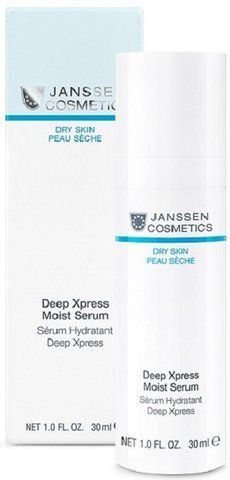Миттєво зволожуючий концентрат Janssen Cosmeceutical Dry Skin Deep Xpress Moist Serum, 30 ml 133192 фото