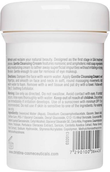 Мягкий очищающий крем Christina Silk Gentle Cleansing Cream, 250 ml 105381 фото