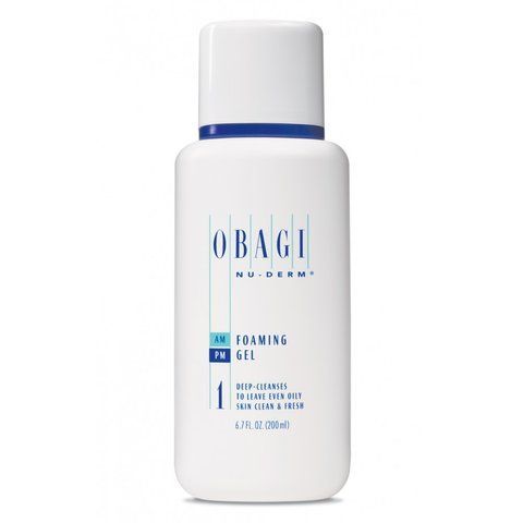 Очищувальний засіб для нормальної, жирної шкіри - Obagi Nu-Derm Foaming Gel 4857 фото