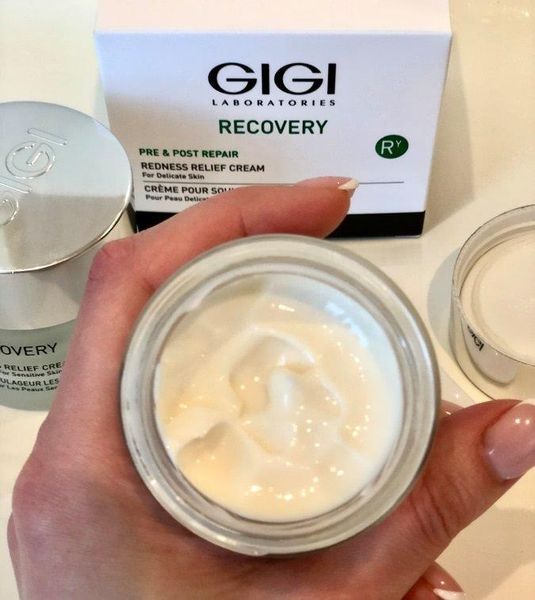 Крем от покраснения и раздражения Gigi Recovery Redness Relief Cream, 50 ml 81557 фото