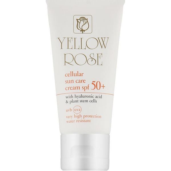 Антивіковий сонцезахисний крем SPF50 зі стовбуровими клітинами - Yellow Rose Cellular Sun Care Cr 102264 фото