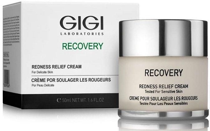 Крем от покраснения и раздражения Gigi Recovery Redness Relief Cream, 50 ml 81557 фото