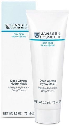 Маска глубокое увлажнение Janssen Cosmeceutical Dry Skin Deep Xpress Hydro Mask, 75 ml 133194 фото