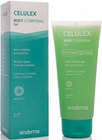 Антицелюлітний гель Sesderma Celulex Anti-Cellulite Gel, 200 ml SS93396 фото