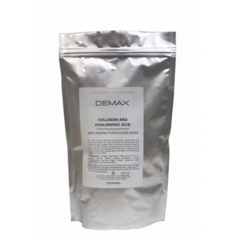 Пластифікуюча альгінатна антивікова маска - Demax Collagen And Hyaluronic Acid 103427 фото