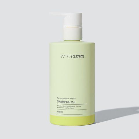 Шампунь для глибокого очищення шкіри голови whocares Shampoo 2.0 Fundamental Repair 300 ml 78967655 фото