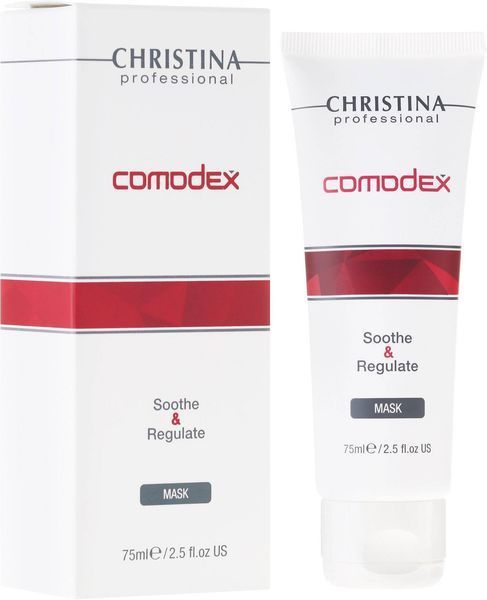 Маска успокаивающая и регулирующая Christina Comodex-SootheRegulate Mask, 75 ml 107716 фото