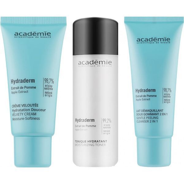 Набір зволожуючих засобів - Academie Hydraderm Emergency Solution For Thirsty Skin 102196 фото
