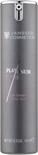 Крем для глаз реструктурирующий Janssen Cosmeceutical Platinum Care Eye Cream, 15 ml 106122 фото