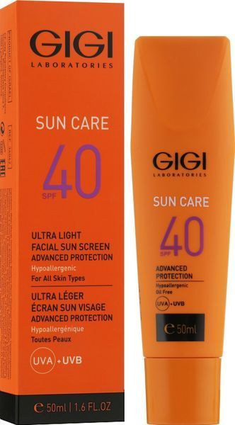 Ультра легкая защита SPF40 Gigi Ultra Light, 50 ml 102747 фото