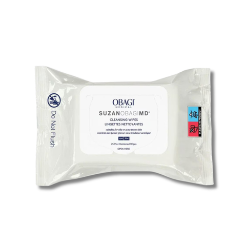 Очищуючі серветки для обличчя - Obagi Medical Suzanogimd Acne Cleansing Wipes 108194 фото