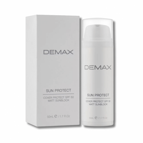 Захисний матуючий санблок SPF 50 - Demax Protect Cover Protect SPF 50 Matt Sunblock 103467 фото