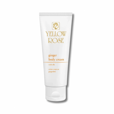 Масажний крем з золотом, імбиром і протеїнами шовку - Yellow Rose Ginger Body Cream with Silk 102279 фото