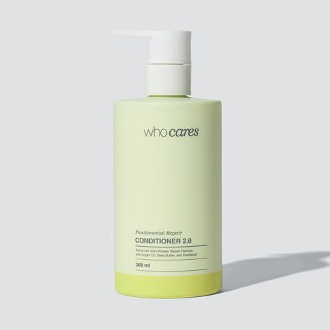 Кондиціонер живильний із вдосконаленою формулою whocares Conditioner 2.0 Fundamental Repair 300 ml 57867745 фото