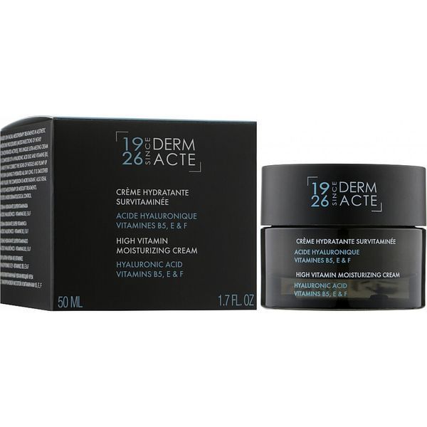 Вітамінізований зволожуючий крем - Academie Derm Acte Hyaluronic Acid Vitamins B5, E F 8803 фото