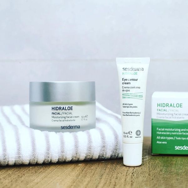 Зволожуючий крем Sesderma Hidraloe Moisturizing Face Cream, 50 ml SS12308 фото