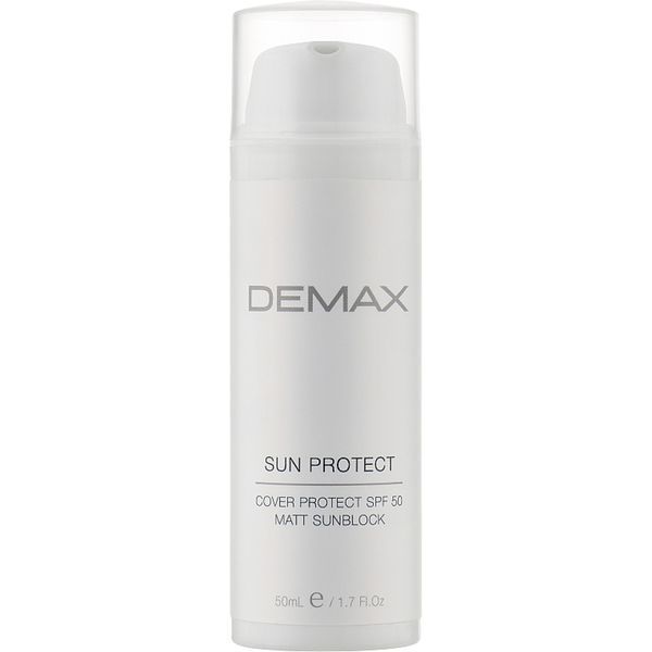 Захисний матуючий санблок SPF 50 - Demax Protect Cover Protect SPF 50 Matt Sunblock 103467 фото