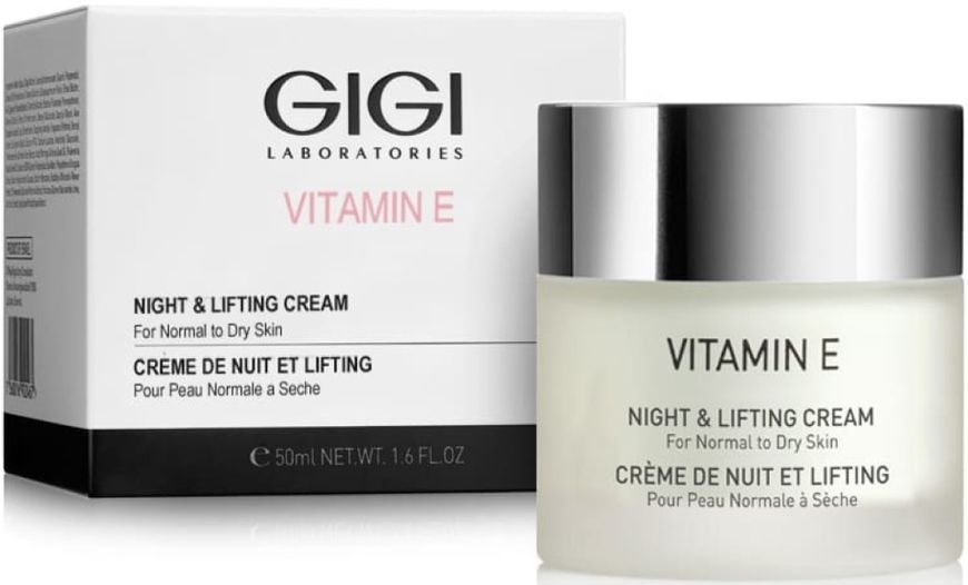 Нічний ліфтинг-крем Gigi Vitamin E Night Lifting Cream, 50 ml 3286 фото