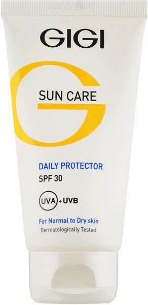 Захисний крем для сухої шкіри Gigi Daily Protector SPF30 For Dry Skin, 75 ml 110385 фото