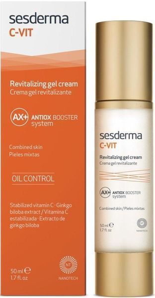 Зволожуючий крем-гель Sesderma C-Vit Revitalizing Gel Cream, 50 ml SS107581 фото