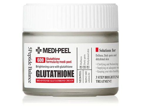 Освітлювальний крем для обличчя з глутатіоном Medi-Peel Bio Intense Glutathione White Cream, 50 мл 1752402805 фото