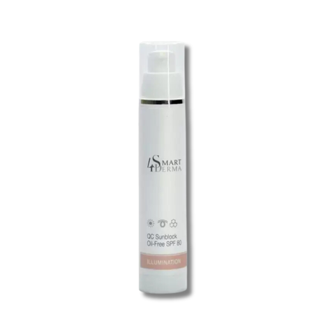 Антиоксидантний ультразахисний крем SPF 80 - Smart4Derma QC Sunblock Oil-Free SPF 80 109193 фото