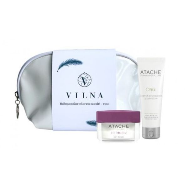 Набір лікування куперозу і зміцнення судин - Atache Kit C Vital Cream Normal and Dry Skin and 107344 фото