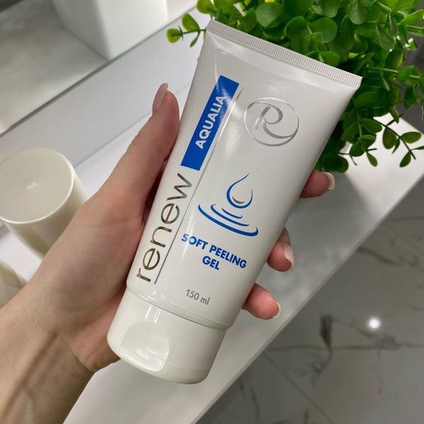 Гель-скатка для обличчя - Renew Aqualia Soft Peeling Gel 105162 фото