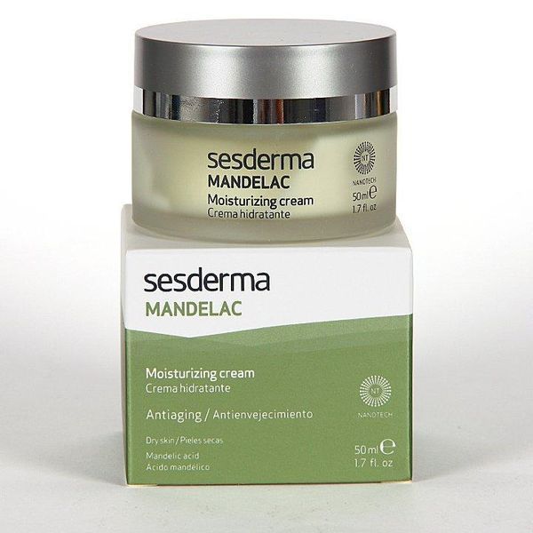 Зволожуючий крем із мигдальною кислотою Sesderma Mandelac Moisturizing Cream, 50 ml SS12305 фото