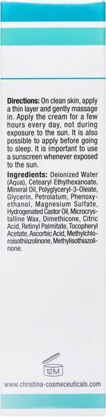 Активний крем, що відновлює та омолоджує для обличчя Christina Retinol E Active Cream, 30 ml 5105 фото