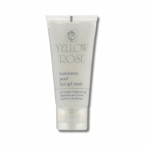 Гелева маска для обличчя з перлинами - Yellow Rose Luminance Pearl Face Gel Mask 102138 фото