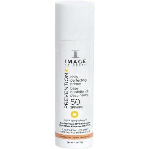 Тонуючий сонцезахисний крем SPF50 - Image Skincare Daily Perfecting Primer SPF 50 104869 фото