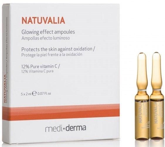 Ампули Внутрішнє свічення Sesderma Natuvalia Glowing Effect, 5x2 ml SS12213 фото
