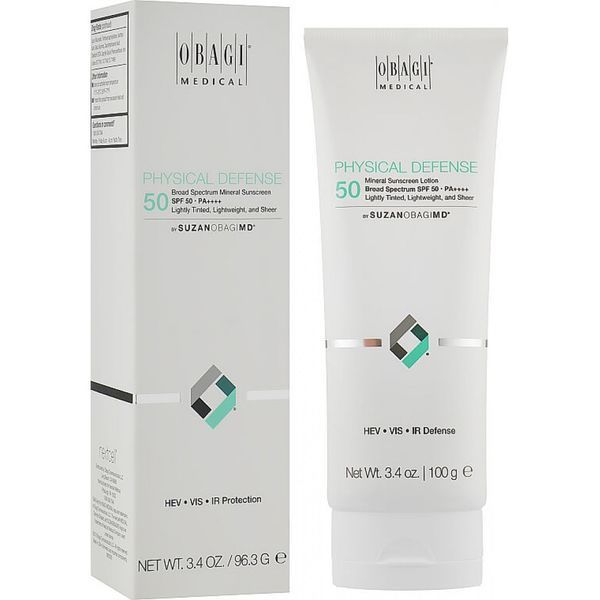 Тонуючий сонцезахисний крем на мінеральній основі SPF 50 - Obagi Medical Suzanogimd Physical Defe 103813 фото
