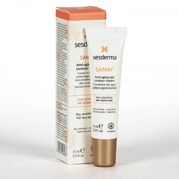 Антивіковий крем-контур для зони навколо очей Sesderma Samay Anti-Aging Eye Contour Cream, 15 m SS137577 фото