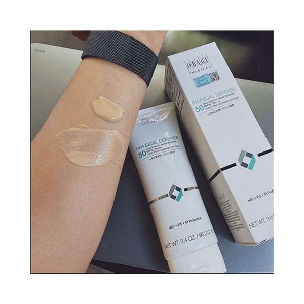Тонуючий сонцезахисний крем на мінеральній основі SPF 50 - Obagi Medical Suzanogimd Physical Defe 103813 фото
