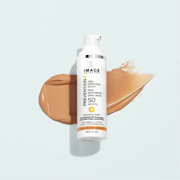 Тонуючий сонцезахисний крем SPF50 - Image Skincare Daily Perfecting Primer SPF 50 104869 фото