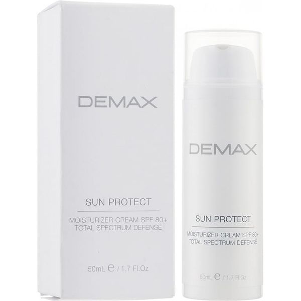 Антиоксидантний захисний зволожувач SPF 80 - Demax Sun Protect Moisturizer Cream SPF 80 103468 фото